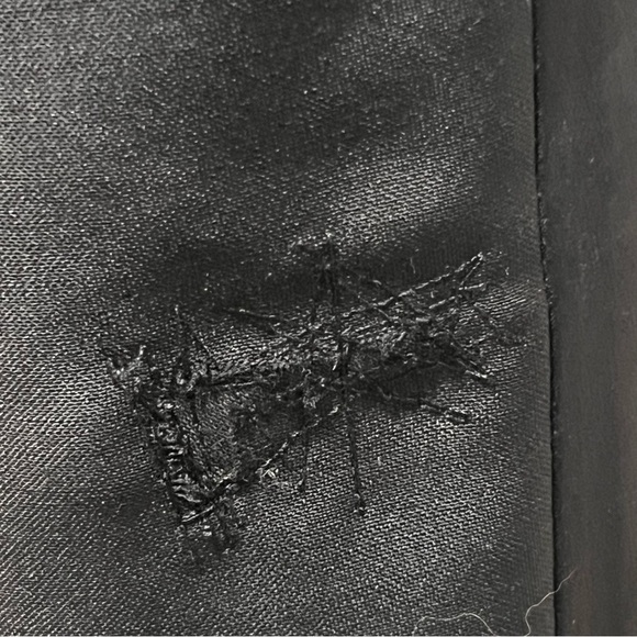 Burberry Uniform Tuxedo Stripe Straight Leg Wool Mohair Pants Size 8 - Picture 7 of 16